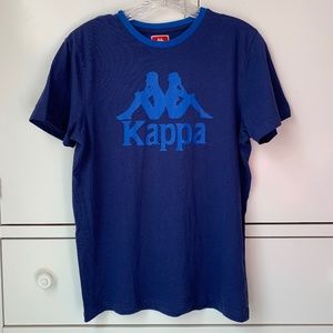 Kappa Blue Logo Blue T-shirt - Size S